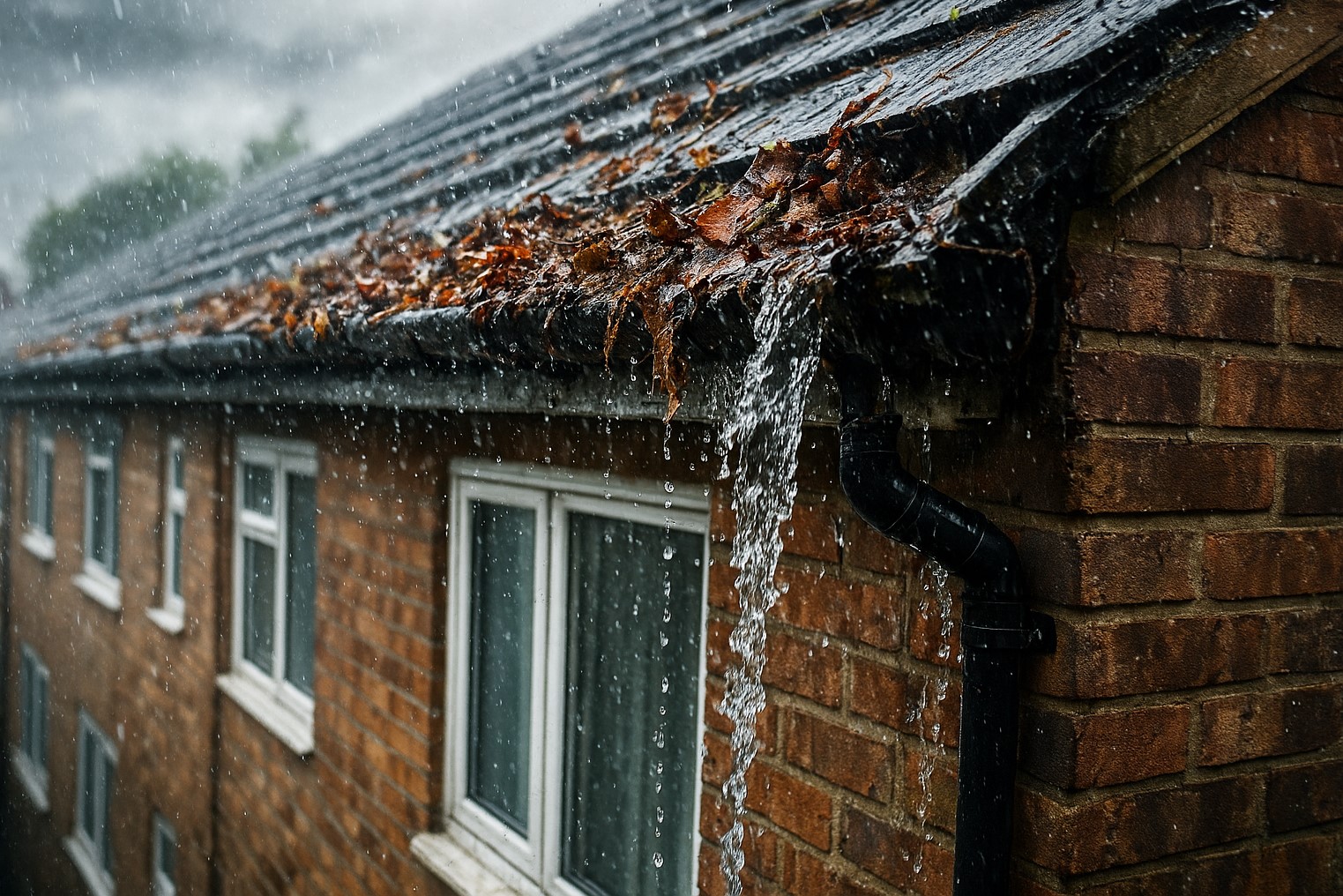 Blocked Gutters